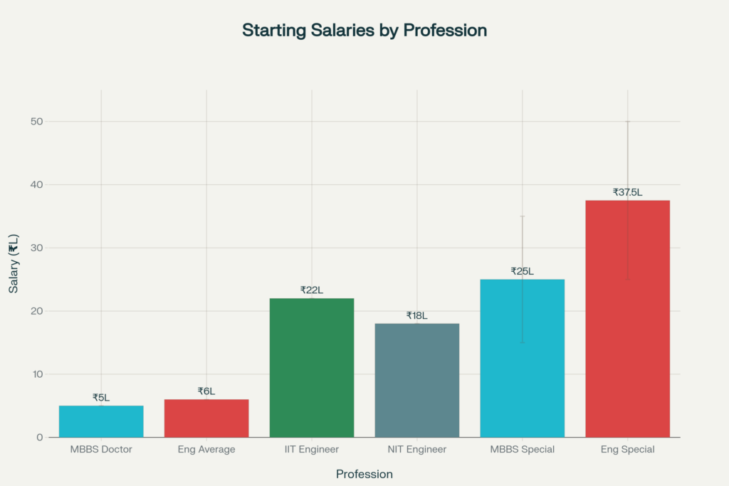 Graph showing the mismatch between NIRF ranks and student application numbers.